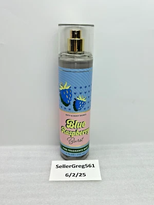 BLUE RASPBERRY BURST Fine Fragrance Mist Bath And Body Works 8 oz - Image 1 of 4