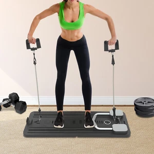 Tavola Pilates Tavola Addominale Tavola per Esercizi Multifunzione 150kg/330.69lbs - Foto 1 di 18