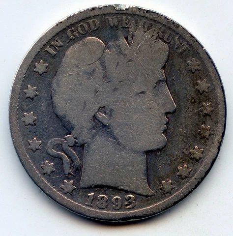 1893-p Barber half (SEE PROMO) Cover