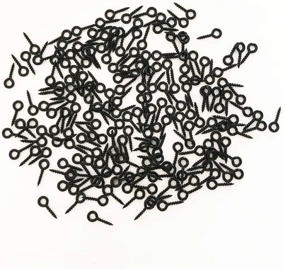 Pequeño mini gancho de pasador de ojos de tornillo para hacer joyas, botellas de corcho, resina, cuentas, estaño Foto 1 de 4