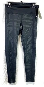 NEW NWT Women’s Adidas Perform Black Printed LowRise Compression Leggings Size M - Picture 1 of 5