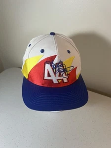 Hot Wheels Racing Hats Kyle Petty #44 Vintage Logo 7 Never Warn Signed Hat - Bild 1 von 13
