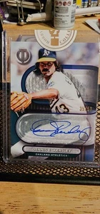 2014 Topps Tribute Autograph Dennis Eckersley /50 - Picture 1 of 2