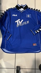 SV HAMBURG 2000 2001 Jersey Shirt Fila Size Xxl Long Sleeve Soccer Germany - Picture 1 of 8