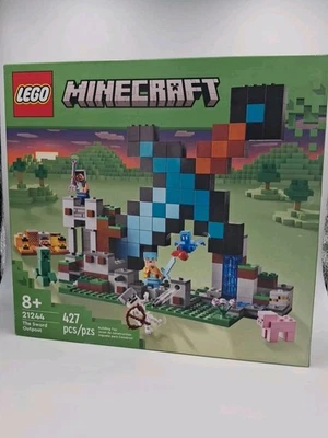 Lego Minecraft The Sword Outpost Building Set 21244 SEALED - Image 1 of 4
