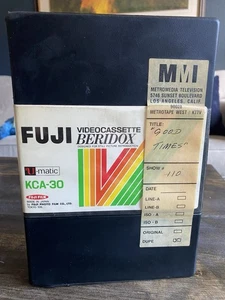 SUPER RARE U-MATIC 1978 MetroMedia KTTV CASSETTE TAPE Norman Lear "Good Times" - Bild 1 von 10