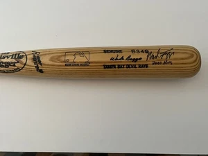 Wade Boggs Signed Bat Louisville Slugger Game Model Bat Inscribed 3000 Hits PSA - Picture 1 of 3