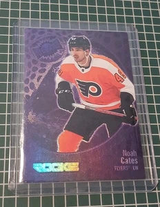 Noah Cates Rookie 2022-23 Skybox Metal Universe Flyers PURPLE /199 - Picture 1 of 5
