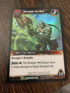 Broxigar the Red - Timewalkers - World of Warcraft TCG FOIL 12/30 - Bild 1 von 3