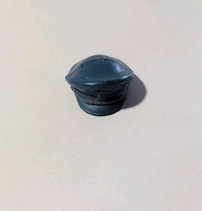 CAPTAIN ACTION US NAVY HAT CAP UNIFORM ACCESSORY RUBBER VINTAGE 1960's HONG KONG - Picture 1 of 7