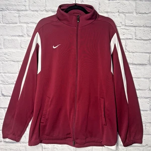 EUC Herren rot weinrot Nike Dri-Fit Reißverschluss Jacke XL - Bild 1 von 7