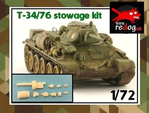 Redog 1:72/76 T34/76 Soviet Tank Stowage Kit   - Bild 1 von 7