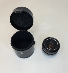 Lente de cámara Canon FD 50 mm F1,8 lente principal de enfoque manual SC - Hecha en Japón - Imagen 1 de 6