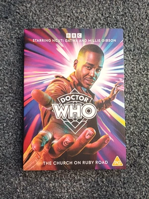 DOCTOR WHO THE CHURCH ON RUBY ROAD. Ncuti Gatwa. DVD - LIKE NEW - Image 1 of 2