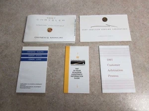 Owners Manual Fits 97 SEBRING 329565 - Picture 1 of 1