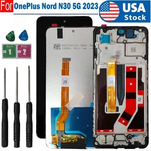 For OnePlus Nord N30 5G 2023 LCD Display Touch Screen Digitizer Assembly ± Frame - Picture 1 of 11