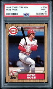 1987 TOPPS TIFFANY PETE ROSE #200 * REDS  *  MINT PSA 9  * HOF? * - Picture 1 of 1