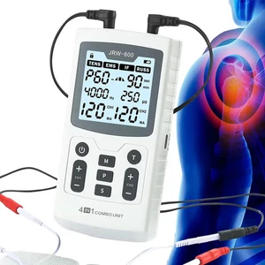 4 in 1 Elektrischer Muskelstimulator Interferenzphysiotherapiegerät TENS Pulse - Bild 1 von 16