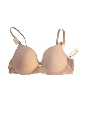 Nicole Miller Rose Logo Underwire Bra 36C Padded Push Up Women’s Lingerie NWT - Image 1 of 4