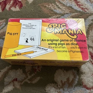 Pig Mania - Vintage Original Glücksspiel - 1977 - komplett - PIGMANIA - Bild 1 von 16