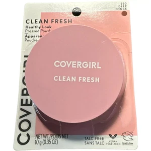 Covergirl Clean Fresh Healthy Look Pressed Powder #220 Deep Fonce - Picture 1 of 2