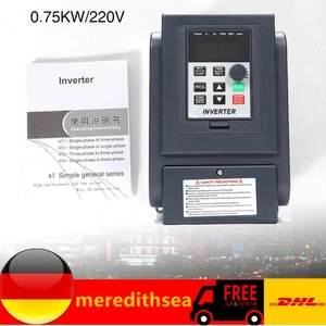 Convertitore di frequenza monofase VFD regolatore di velocità per motore monofase AC 220 V - Foto 1 di 13