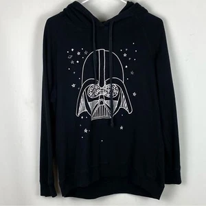 Star Wars Darth Vader Sweater Juniors Extra Large Black Hoodie Sweatshirt - Picture 1 of 6