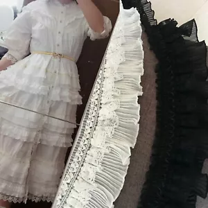 Delicado Volantes Encaje Ribete Extensor Vestido Pasamanería Costura Accesorios - Imagen 1 de 4