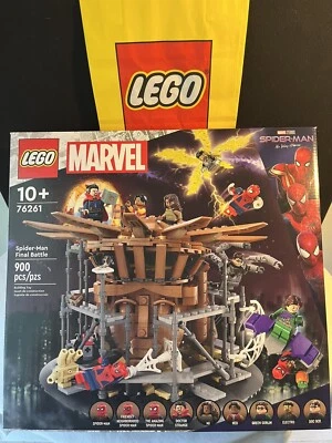 Lego Marvel 76261 Spider-Man Final Battle. NEW. 10+. Collectible Minifigures. - Image 1 of 4