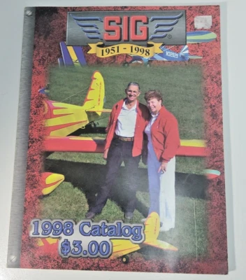 VINTAGE SIG Catalog 1998 FLYING MODEL  R/C PLANES - Image 1 of 4
