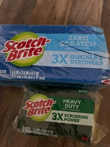 Lot of Scotch Brite Sponges-2 Packs - Picture 1 of 1
