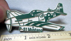 collectable rubber flexible fridge magnetm, P-51 Mustang, 3 x 1.25 inch - Picture 1 of 1