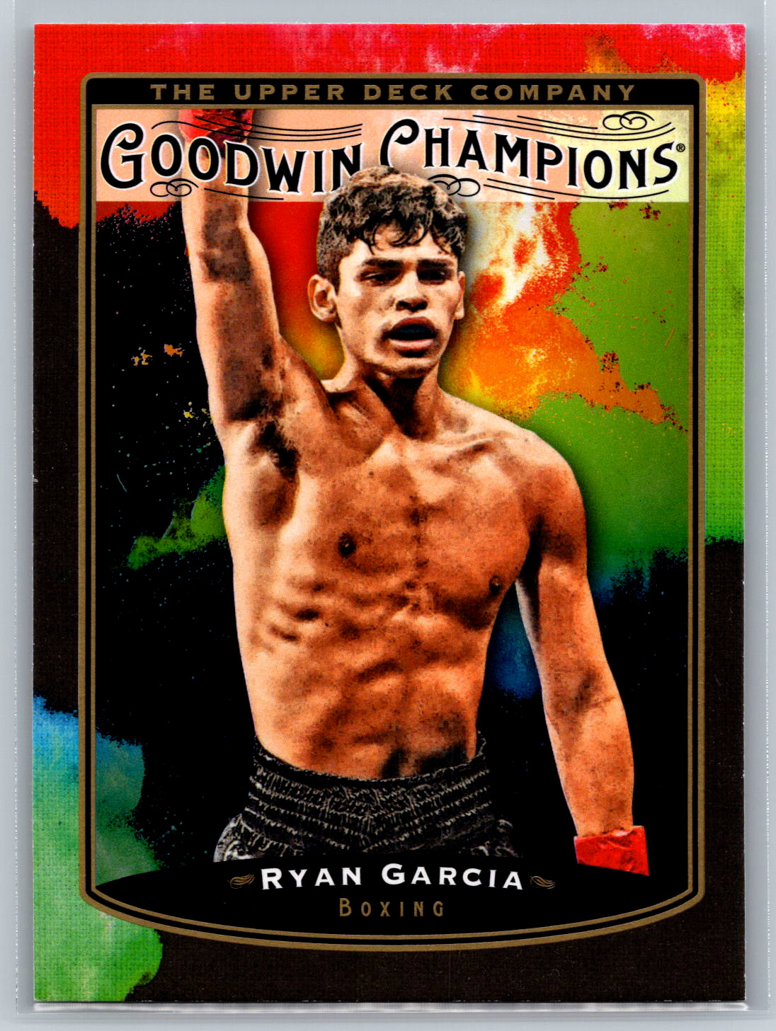 Ryan Garcia 2019 Goodwin Champions Splash of Color Rookie Card #104