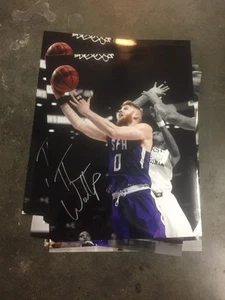 Foto firmada por Thomas Walkup Stephen F Austin 8x10 holograma del día del juego. E - Imagen 1 de 1