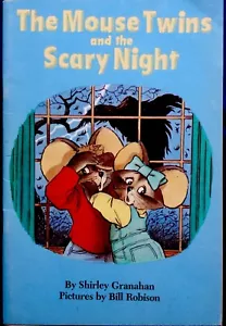 THE MOUSE TWINS & THE SCARY NIGHT ~ 1980’s Children’s Weekly Reader Book - Picture 1 of 3