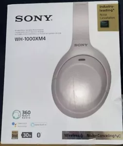 Auriculares inalámbricos sobre la oreja Sony WH-1000XM4 - plateados - Imagen 1 de 1