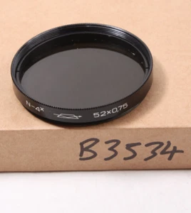 FILTRI ZENIT N-4x ND densità neutra 52MM 52MM - OTTIME CONDIZIONI USATO (B3534) - Foto 1 di 3
