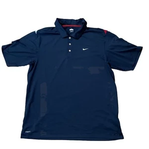 Polo de golf para hombre Nike Fit Dry Victory grande azul - Imagen 1 de 9