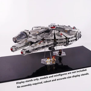 Display Stand for LEGO 75105 7965 75212 7190 75257 Millennium Falcon, 2 stands. - Picture 1 of 8