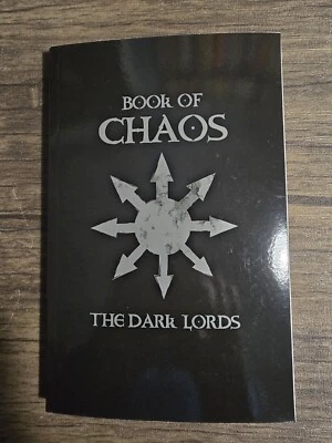 Book of Chaos by the Dark Lords Occult Magick Metaphysical Black Temple Pub Foto 1 de 4