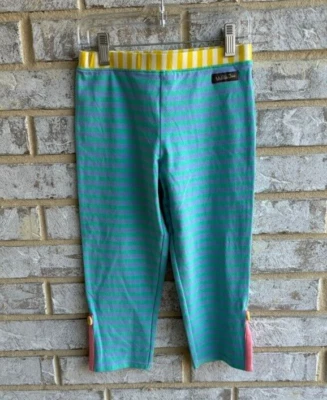 Pantalones capri a rayas Matilda Jane para niñas talla 10. Foto 1 de 4