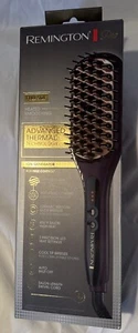 Remington Pro 2-In-1 Heated Full Size Hair Straightening Brush CB7482 - Picture 1 of 4