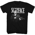 Scarface Movie Tony With Machine Gun The World Is Yours Men's T Shirt Al Pacino