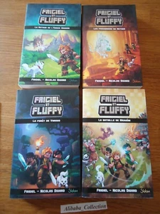 Los 4 Buch Frigiel Und Flauschige 1 2 3 4 Digard Slalom Minecraft Buch - Picture 1 of 2