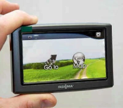 Insignia NS-NAV01 Car Portable GPS Navigator 4.3" LCD text-to-speech nsnav01 -B- - Image 1 of 4