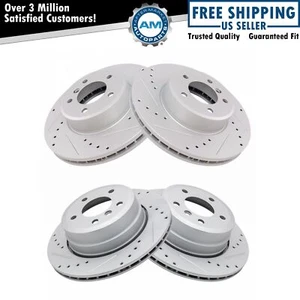Front & Rear Brake Performance Rotor Kit for BMW 525Xi 528Xi 530Xi 535Xi - Picture 1 of 5