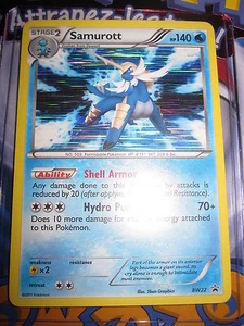 POKEMON PROMO (◕‿◕✿) NEUVE HOLO SAMUROTT BW22 HOLOGRAPHIQUE NEUVE US RARE - Picture 1 of 1