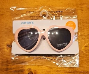 Carter's Just One You Toddler Pink Heart Sunglasses UVA/UVB Protection - Picture 1 of 2