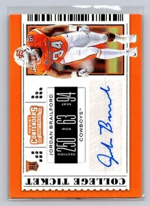2019 Panini Contenders Draft Picks Collegiate #283 Jordan Brailford - Picture 1 of 2