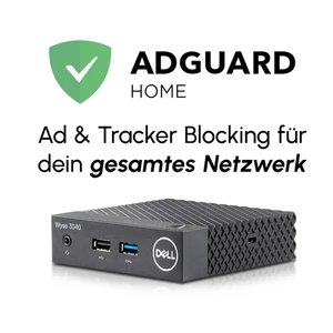AdGuard Home Box Netzwerkweiter Werbeblocker Adblocker & Tracking-Schutz - Bild 1 von 3